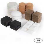 EVA Sada filcových korkových podložek a tlumičů dvířek 82 ks – Sleviste.cz