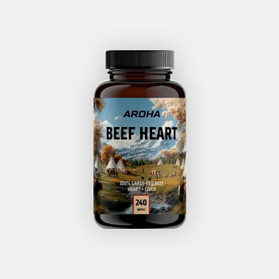 Aroha Beef Heart 240 kapslí – Hledejceny.cz