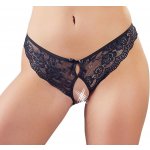 Krajková tanga s perlovými řetízky okolo rozkroku z kol. lingerie zn. Cottelli Collection – Zboží Dáma