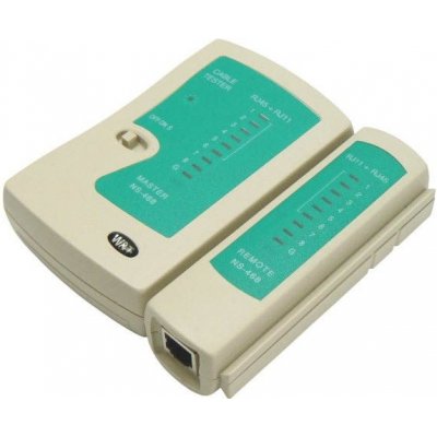 Cable Tester LED RJ 45 / RJ 11 / RJ 12 4581 – Zboží Mobilmania