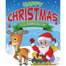 Happy Christmas Coloring Book