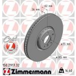 Brzdový kotouč ZIMMERMANN 150.2917.32
