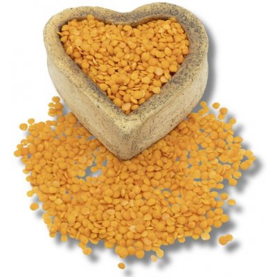 Fitboy Čočka červená loupaná celá 1 kg – Zboží Dáma