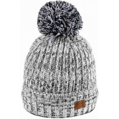 Finmark WINTER HAT Černá Bílá Hnědá – Hledejceny.cz