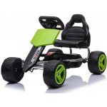 Go-kart Dětská šlapací motokára Baby Mix Speedy zelená – Zboží Dáma