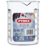 Skleněná odměrka s nálevkou PYREX 500ml – Sleviste.cz