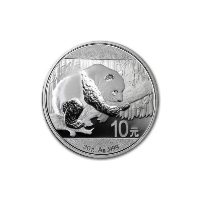 China Mint Shanghai Mint stříbrná mince Panda 2016 30 g – Zbozi.Blesk.cz