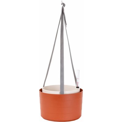Plastia žardina samozavlažovací Berberis terakota + slonová kost 30 cm – Zboží Dáma