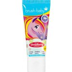 Brush Baby Natural Strawberry pro děti s jahodovou příchutí od 3let 50 ml – Hledejceny.cz