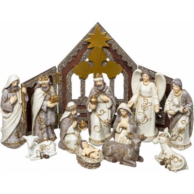 Fééric Lights and Christmas Vánoční betlém 11 postav 25 cm – Hledejceny.cz