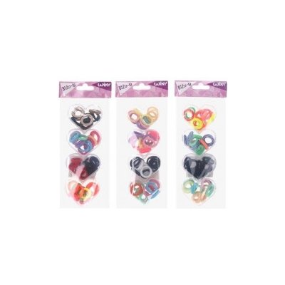 Vlasové doplňky gumičky 48 ks (WIKY) – Zboží Dáma