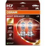 Autožárovka OSRAM NIGHT BREAKER 220 H7 12V 55W - 2ks – Zboží Mobilmania