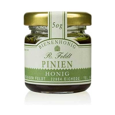 Bosfood Piniový med tmavý mírně pikantní z borového lesa Egejské moře R. Feldt 50 g – Sleviste.cz
