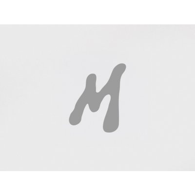 papelote Reflexní samolepka Monogram Varianta: M – Zboží Živě