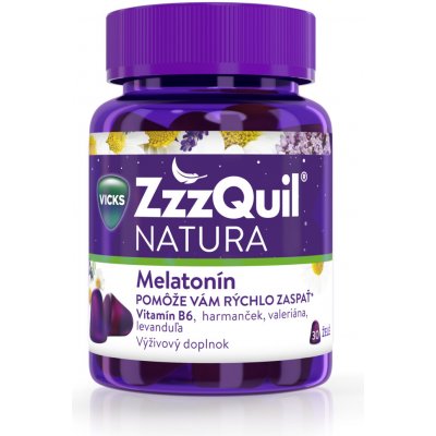 ZzzQuil NATURA želé s příchutí lesního ovoce 30 ks – Hledejceny.cz