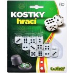 Kostky hrací 116392 1,5cm/12ks – Zbozi.Blesk.cz