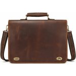 Amparo Miranda aktovka Office AM024 světle hnědá – Zboží Mobilmania