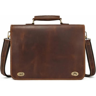 Amparo Miranda aktovka Office AM024 světle hnědá – Zboží Mobilmania