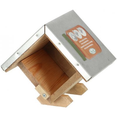 Esschert DesignKrmítko na burákové máslo 18 x 17 x 14 cm dřevo přírodní – Hledejceny.cz