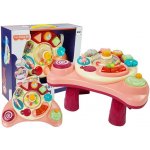 mamido Dětský interaktivní stoleček růžový – Sleviste.cz