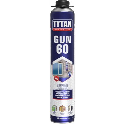 TYTAN GUN 60 montážní PUR pěna pistolová 750 ml – Sleviste.cz