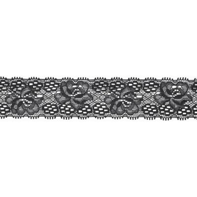 Elastická krajka, 30mm - tmavě modrá – Sleviste.cz