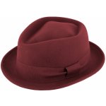 Fiebig since 1903 Trilby klobouk vlněný bordó s bordó stuhou Diamond Woolfelt – Zbozi.Blesk.cz