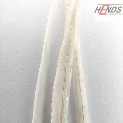 Hends Kohoutí Peří Dry Fly Hackle Bílá M – Zboží Dáma