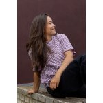 Oneday Betty halenka kostkovaná fialová – Sleviste.cz