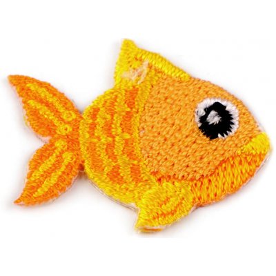 Nažehlovačka zvířata Varianta: 4 zlatá ryba, Balení: 1 ks – Zboží Dáma