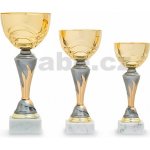 Pohár EKONOM výška 29 cm zlatý/stříbrný – Sleviste.cz