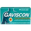 Lék volně prodejný GAVISCON POR 250MG/133,5MG/80MG TBL MND 48