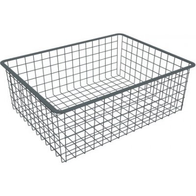 DOMAX | Integri koš drátěný ARWL185, antracit DMX572721 – Zboží Dáma