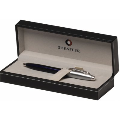 Sheaffer 9308-2 Brushed Chrome Blue CT Gift Collection 100 blue kuličkové pero modré – Hledejceny.cz