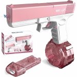 BATTLE Elektrická vodní pistole - Glock, 2 zásobníky, modrá – Zboží Dáma