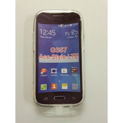 Pouzdro ForCell Lux S Samsung Galaxy Ace Style LTE/G357 čiré – Zboží Mobilmania
