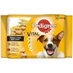Pedigree Adult hovězí drůbeží v želé 4 x 100 g – Hledejceny.cz