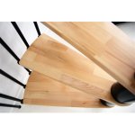 Minka STAIRS Kombinované točité schodiště Berlin buk/černá pr. 120 cm – Hledejceny.cz