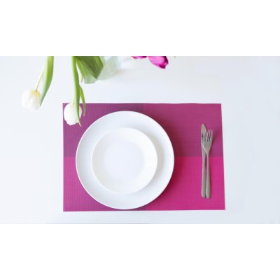 Jahu collections prostírání Deluxe Aida nachová 30x45cm – Zboží Dáma