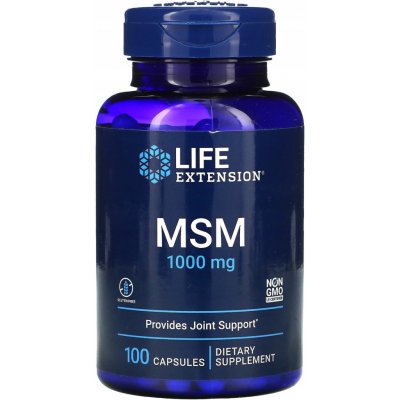 Life Extension MSM 100 kapsle 1000 mg – Hledejceny.cz