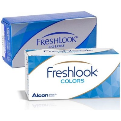 Alcon FreshLook Colors - dioptrické 2 čočky Sapphire Blue – Zboží Mobilmania