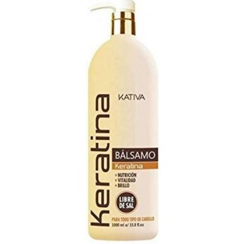 Kativa Keratina Conditioner kondicionér na barvené poškozené vlasy 1000 ml