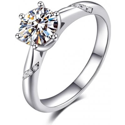 Olivie Stříbrný zásnubní prsten AMBER 4131