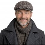 Fiebig Headwear since 1903 Pánská vlněná zimní hnědá bekovka – Hledejceny.cz