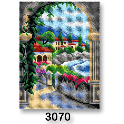 VTC Vyšívací předloha 70246 3070 pohlednice z dovolené modrá 18x24cm – Hledejceny.cz
