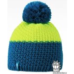 Swiss čepice pletená vzor 01 modrá zeleno žlutá – Hledejceny.cz