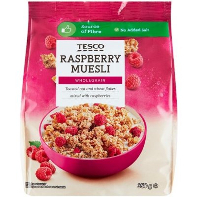 Tesco Zapékané müsli s mrazem sušenými malinami 350 g