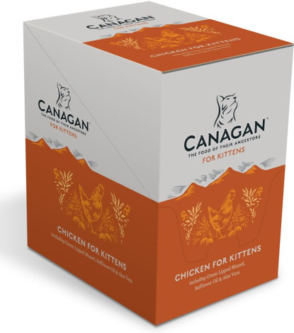 Canagan Cat Kitten kuře Box 8 x 85 g