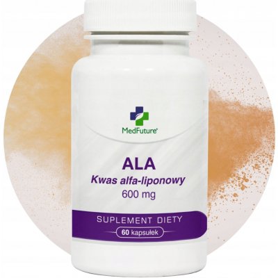 MedFuture ALA (Kyselina alfa-lipoová) 600 mg Antioxidant 60 veganských kapslí – Hledejceny.cz