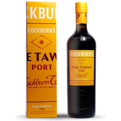 Cockburn's Portské Tawny likérové červené sladké Portugalsko 19% 0,75 l (holá láhev) – Zboží Mobilmania